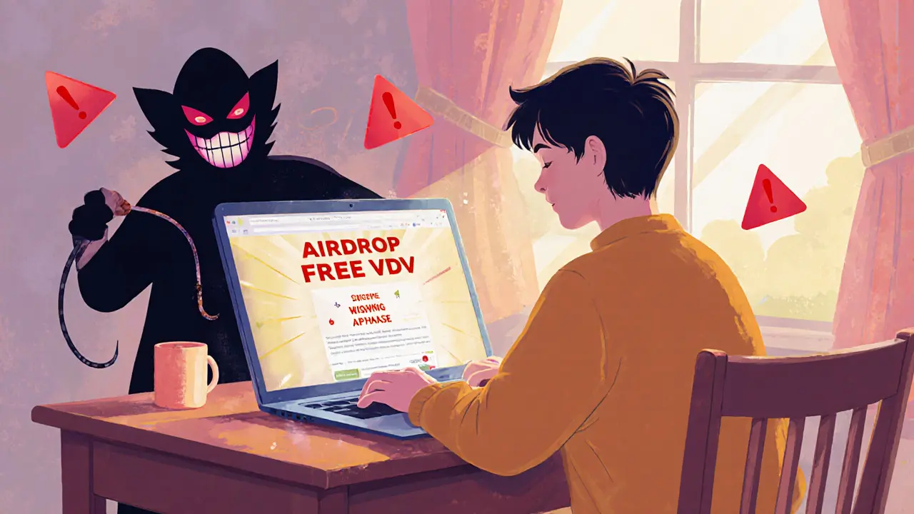 VDV VIRVIA Airdrop Scam: What You Need to Know