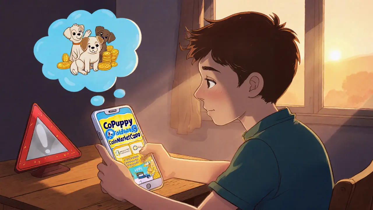 CoPuppy (CP) Token & CoinMarketCap Airdrop: What’s Real and What’s Not