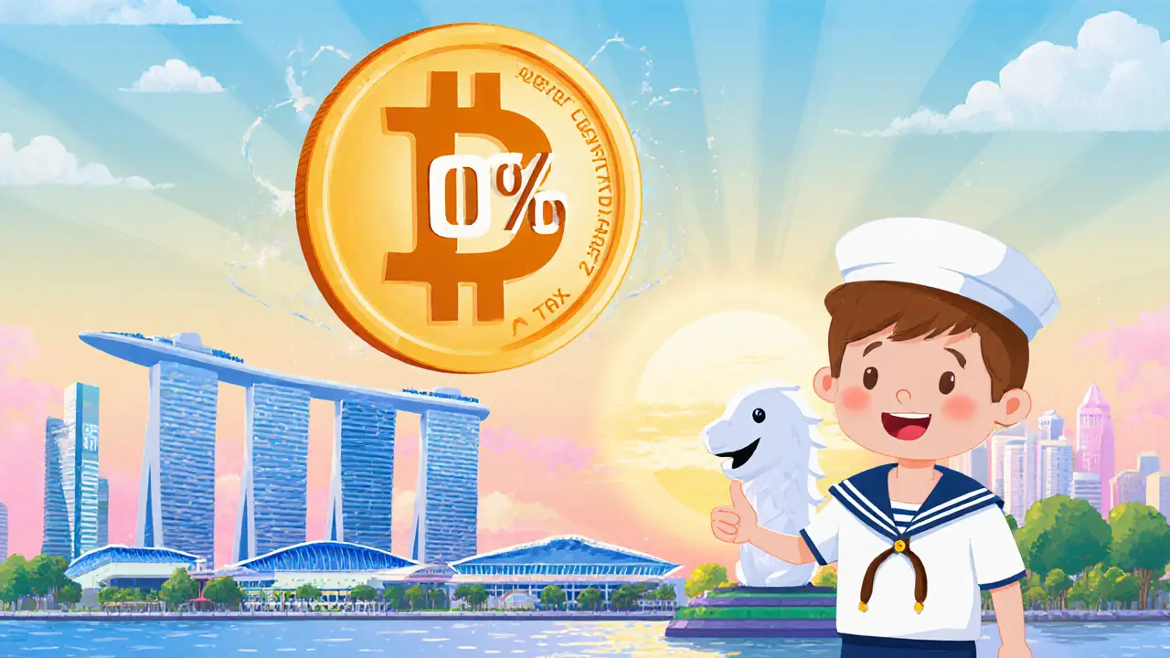 Why Singapore Charges No Capital Gains Tax on Crypto