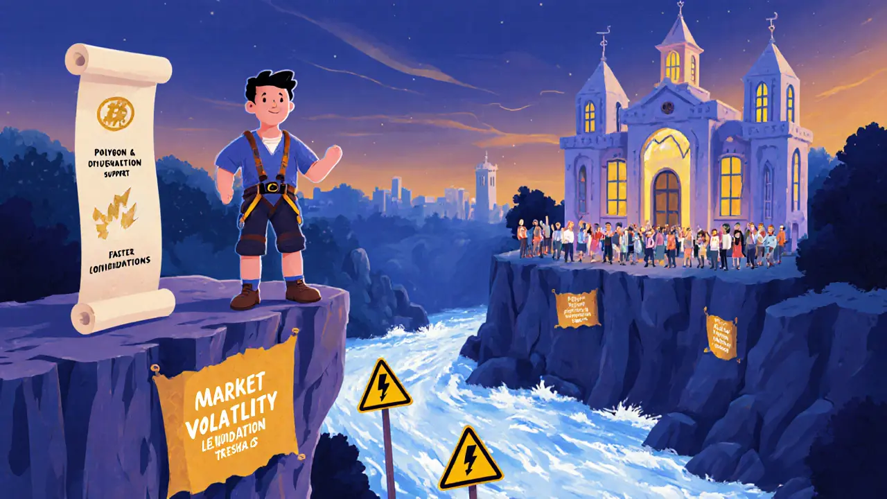 How does the OLE token give me voting power?