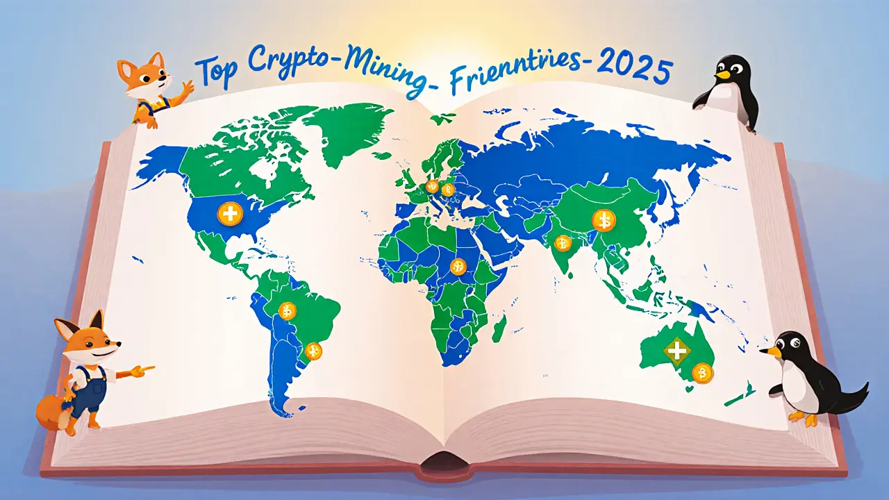 Top Crypto Mining-Friendly Countries 2025 Ranking