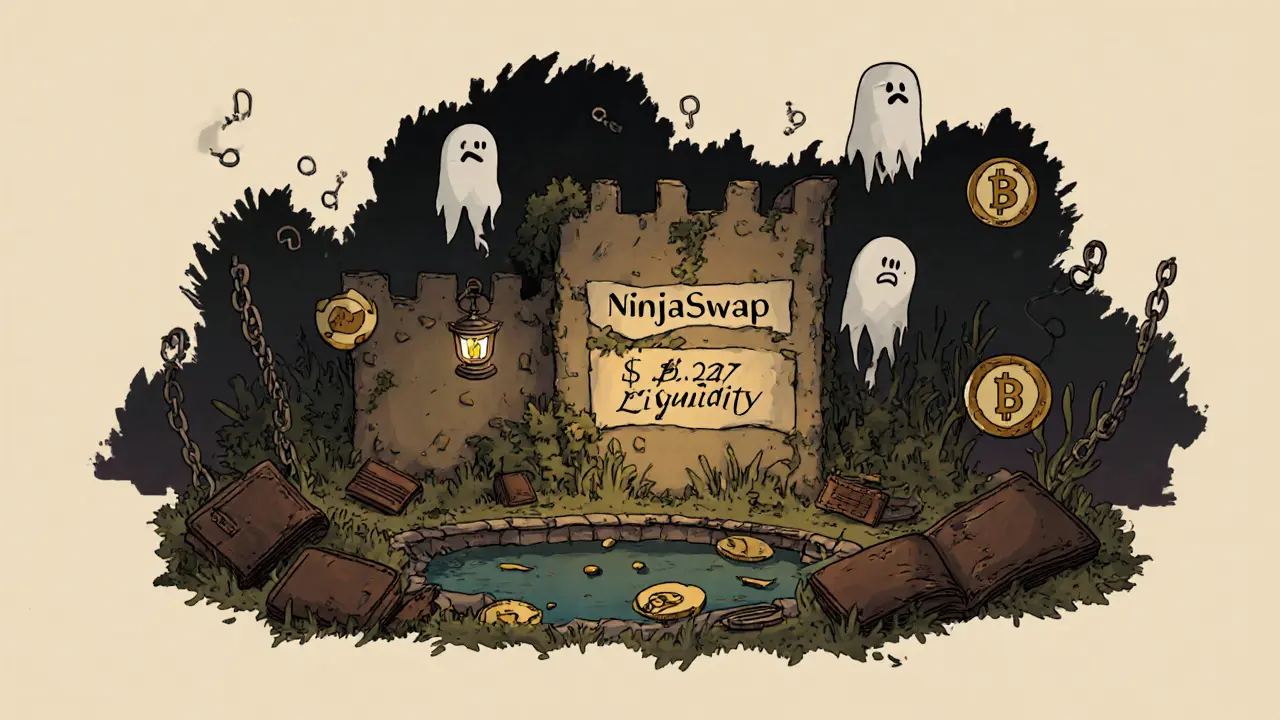 NinjaSwap Crypto Exchange Review: Is This DEX Still Functional?