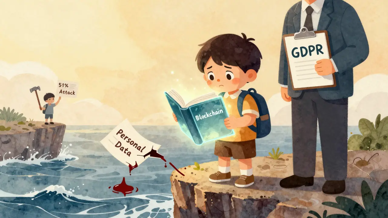 Challenges of Immutability in Blockchain Systems