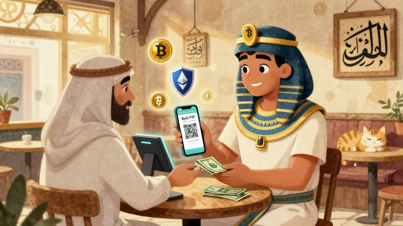How Egyptians Trade Crypto Underground with P2P Methods