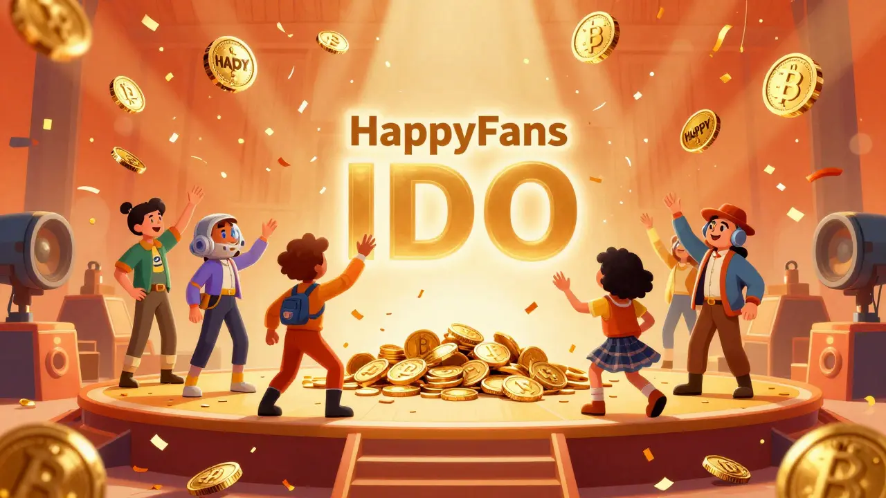 HappyFans (HAPPY) IDO & Airdrop: Full Details, History, and Current Status