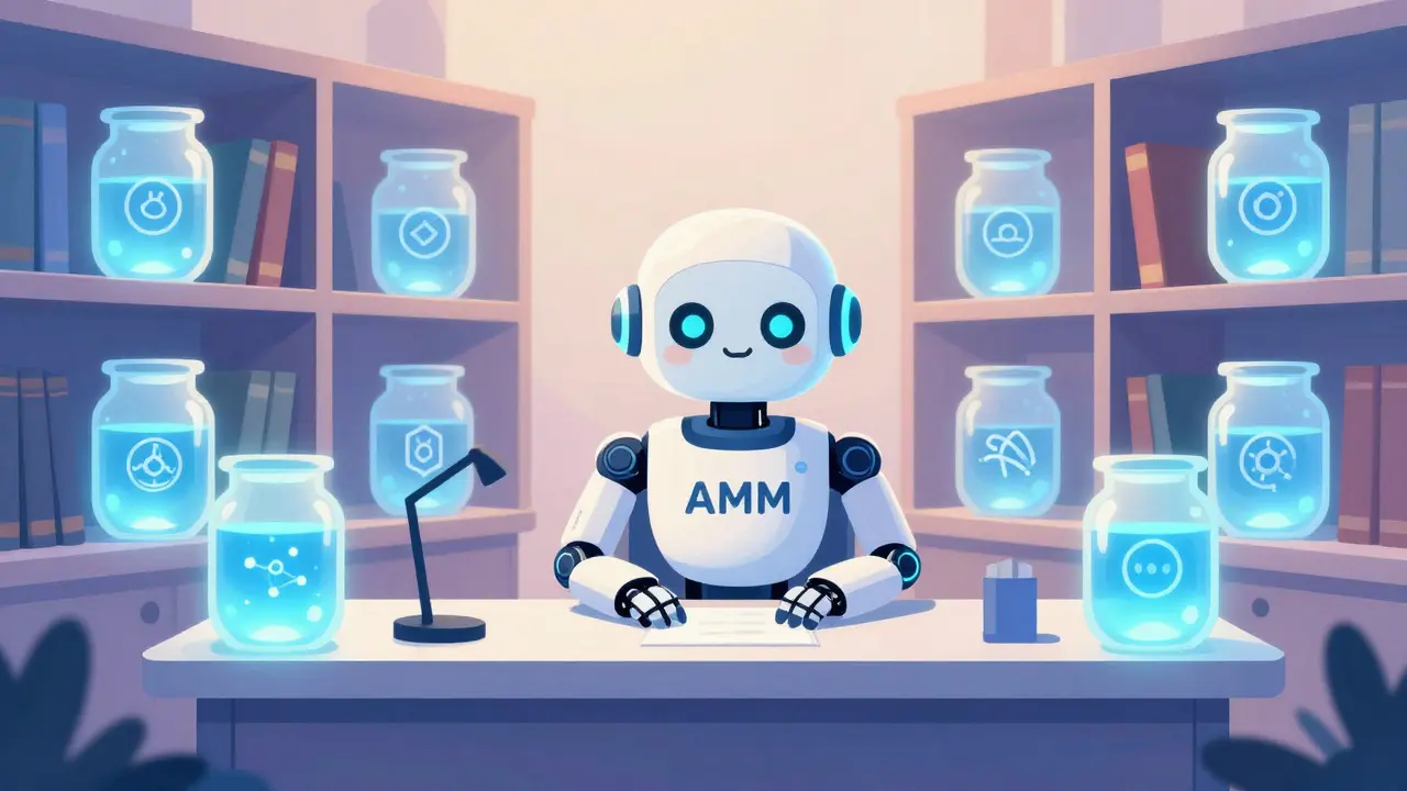 Magical library hub showing Osmosis DEX's clean interface and liquidity pools