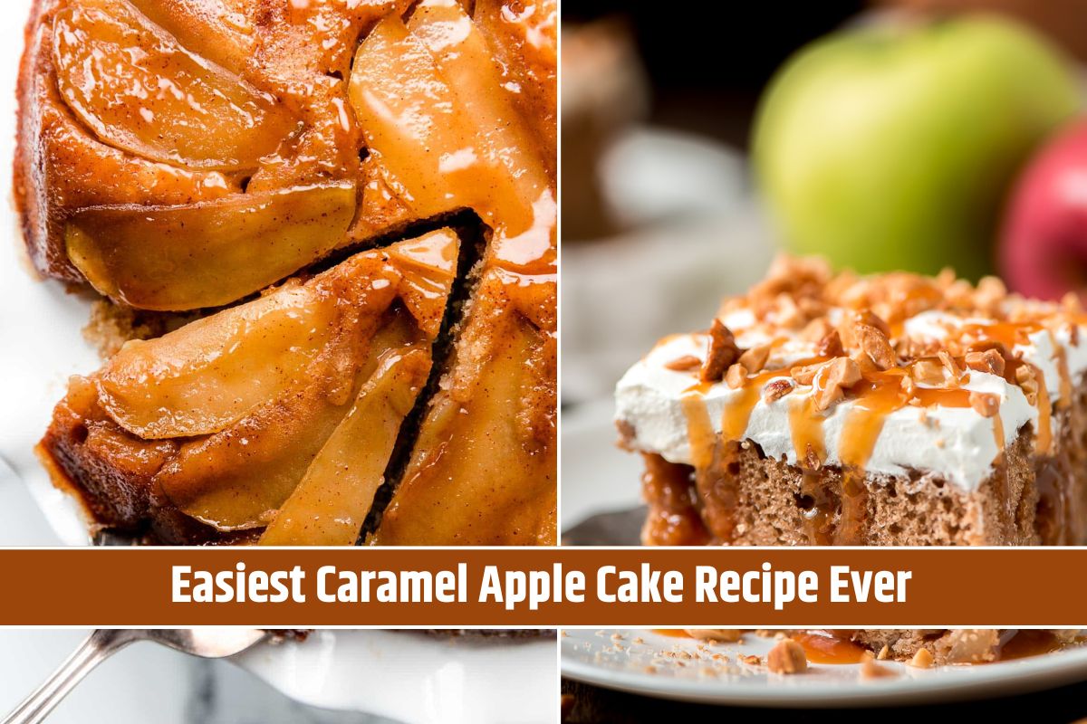 Easiest Caramel Apple Cake Recipe Ever