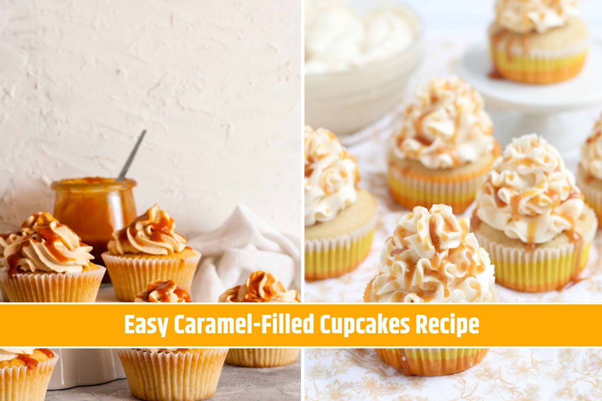 Easy Caramel-Filled Cupcakes Recipe