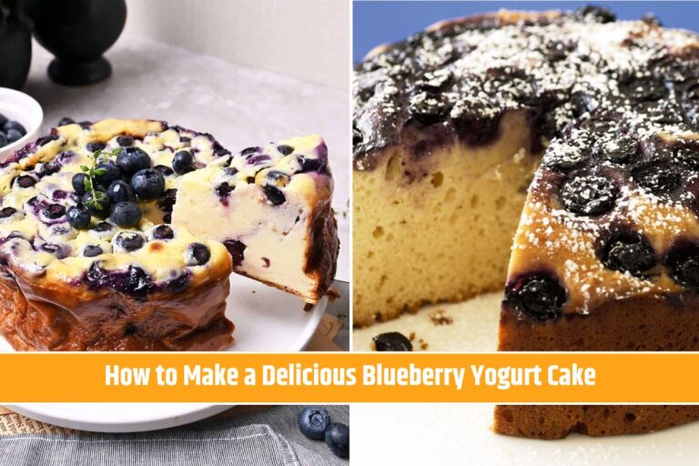 How to Make a Delicious Blueberry Yogurt Cake