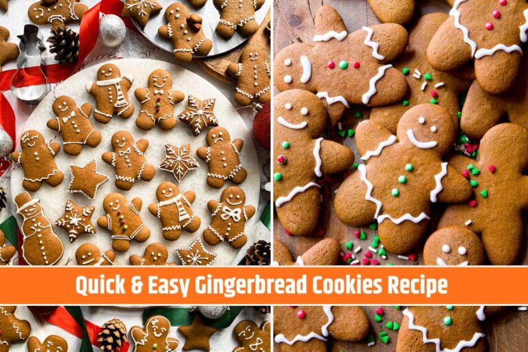 Quick & Easy Gingerbread Cookies Recipe