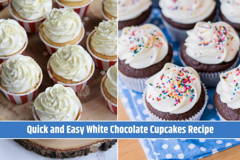 Quick and Easy White Chocolate Cupcakes Recipe