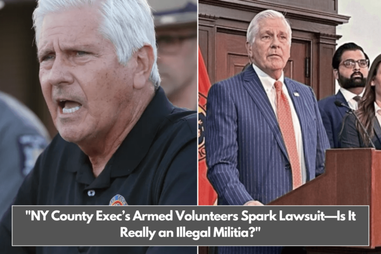 NY County Exec’s Armed Volunteers Spark Lawsuit—Is It Really an Illegal Militia