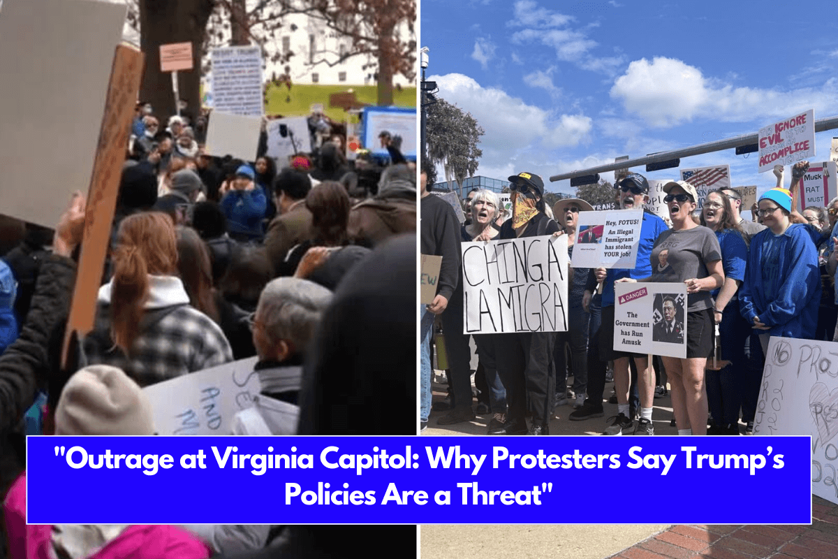 Outrage at Virginia Capitol Why Protesters Say Trump’s Policies Are a Threat