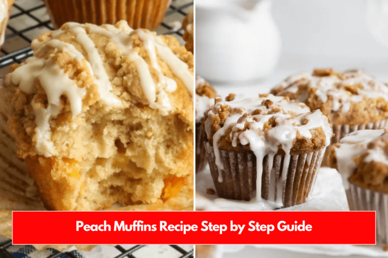 Peach Muffins Recipe Step by Step Guide