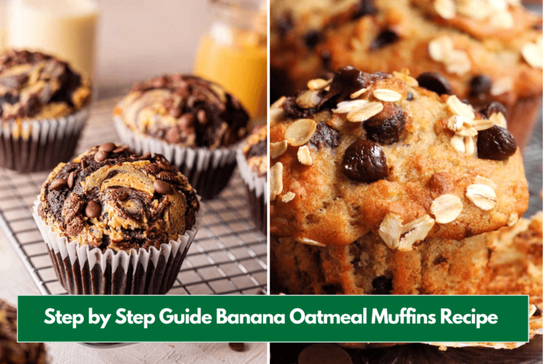 Step by Step Guide Banana Oatmeal Muffins Recipe