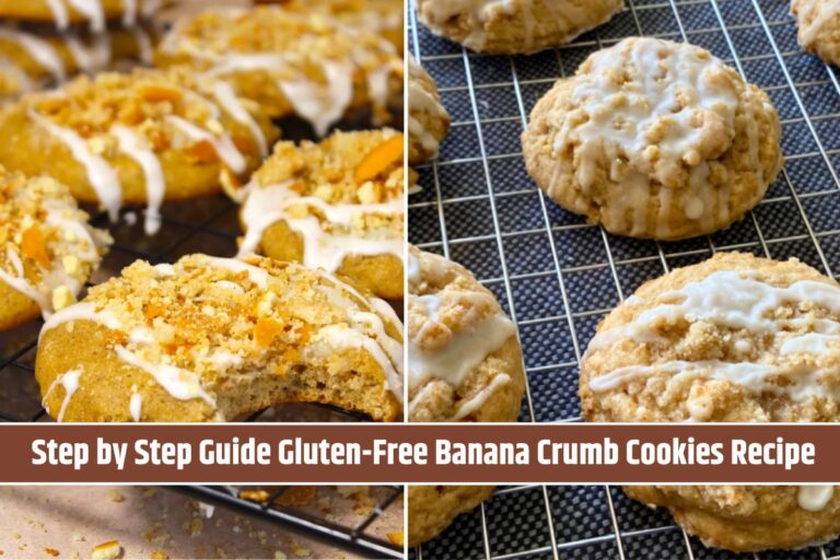 Step by Step Guide Gluten-Free Banana Crumb Cookies Recipe