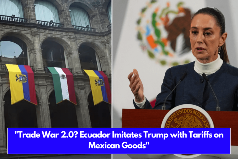 Trade War 2.0 Ecuador Imitates Trump with Tariffs on Mexican Goods