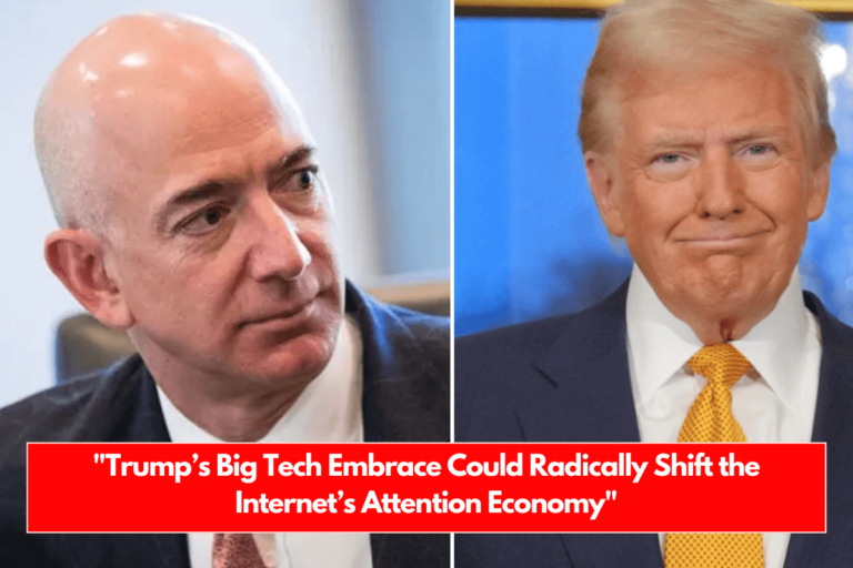 Trump’s Big Tech Embrace Could Radically Shift the Internet’s Attention Economy